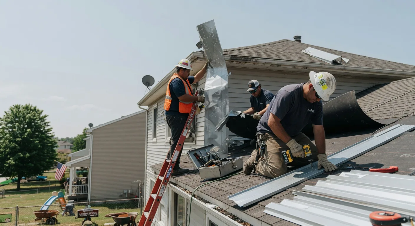 Metal Roof Repair in Lake Lynn, PA